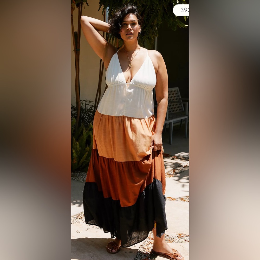 NEW The Raya Colorblock Maxi Dress